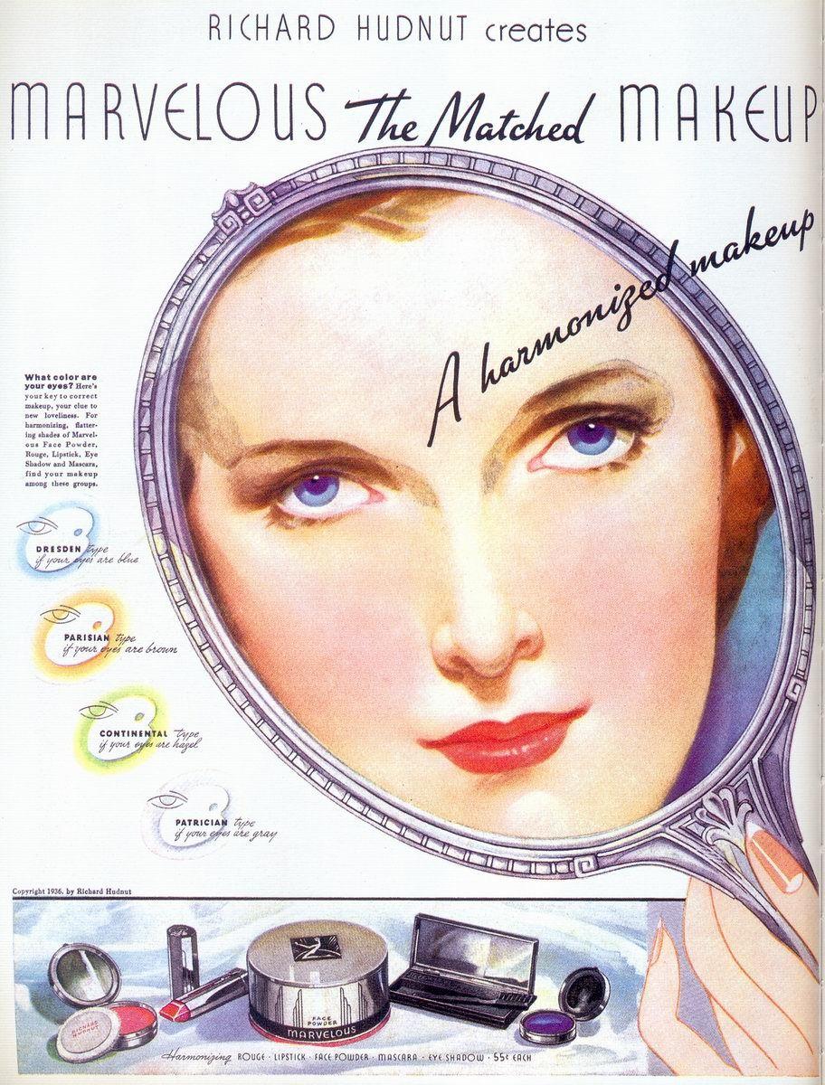20th Century Richard Hudnut Art Deco 'Marvelous' Ladies Powder Compact For Sale