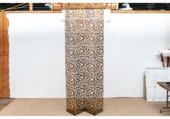 Richard Hunt (Am. 1935-2023) Scultura astratta in bronzo fuso a forma di paravento