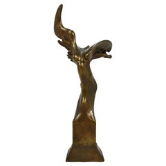 Richard Hunt "Hybrid Muse" Bronze Sculpture