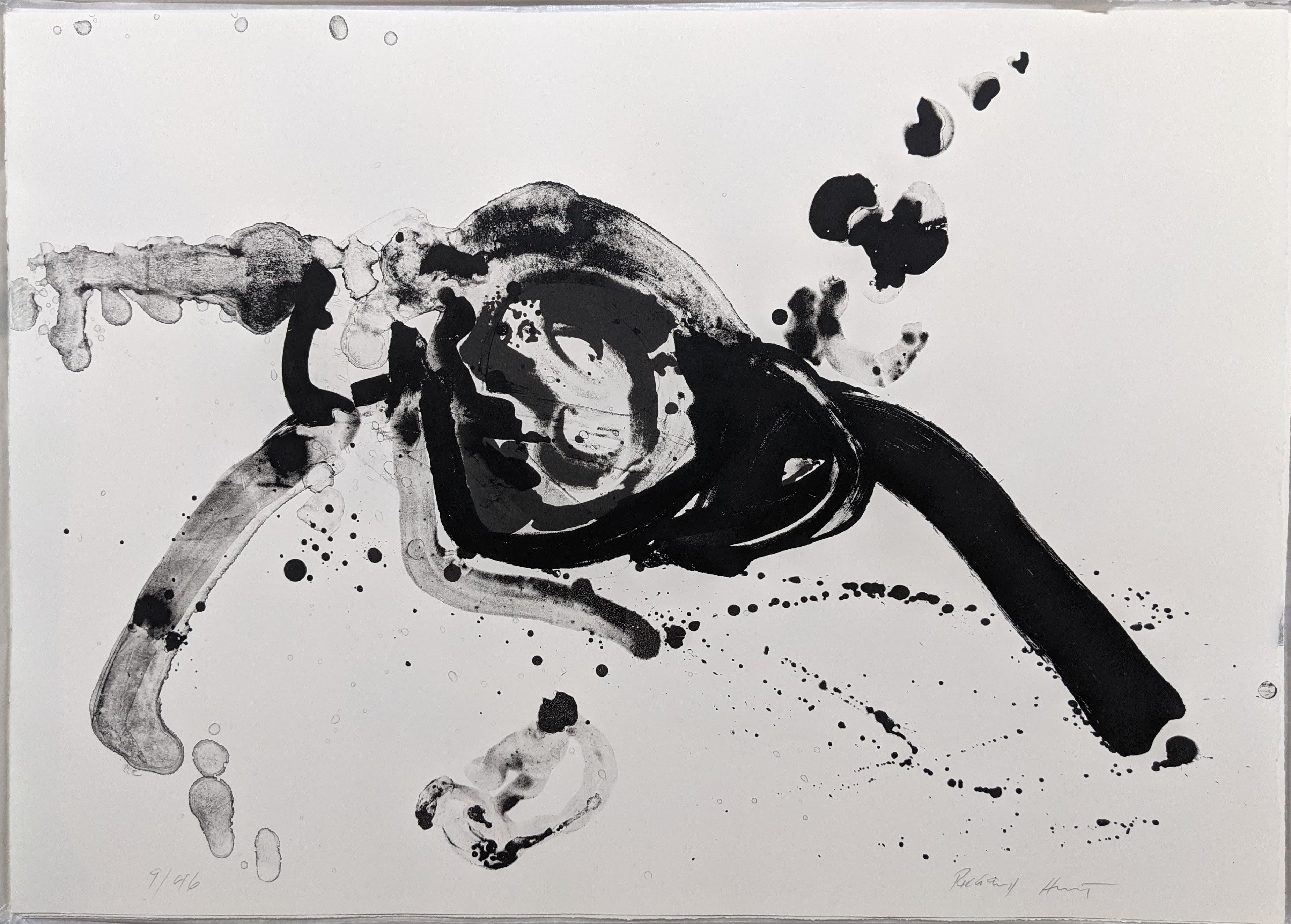 Richard Hunt Abstract Print - untitled