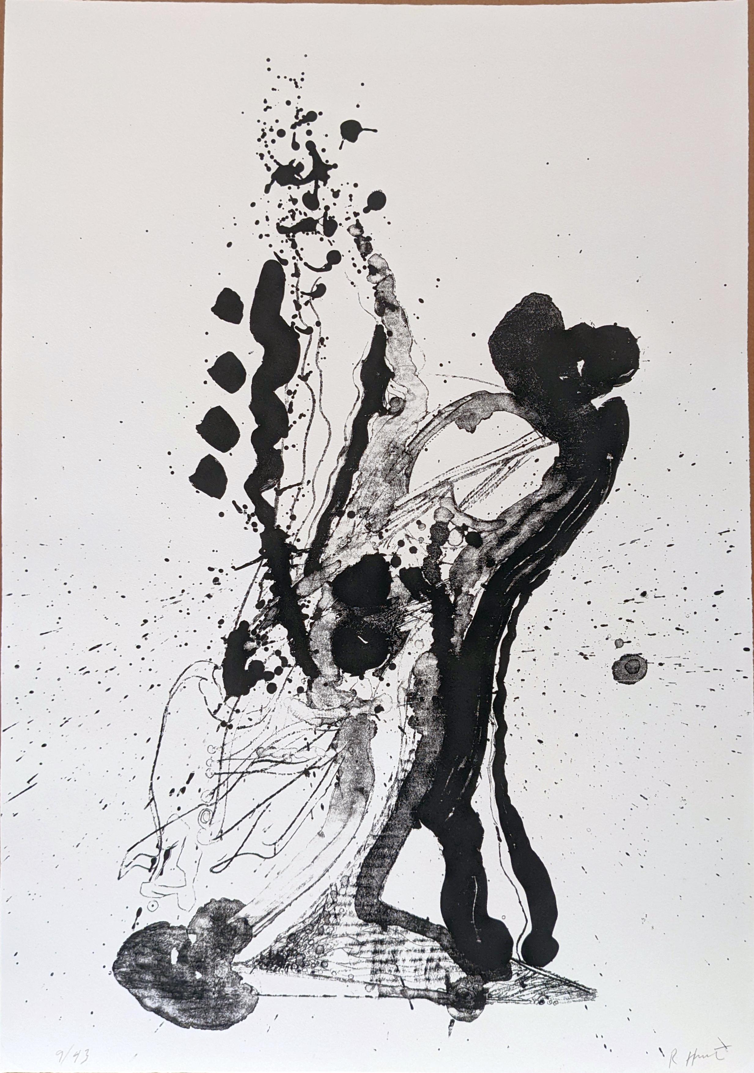 Richard Hunt Abstract Print - untitled