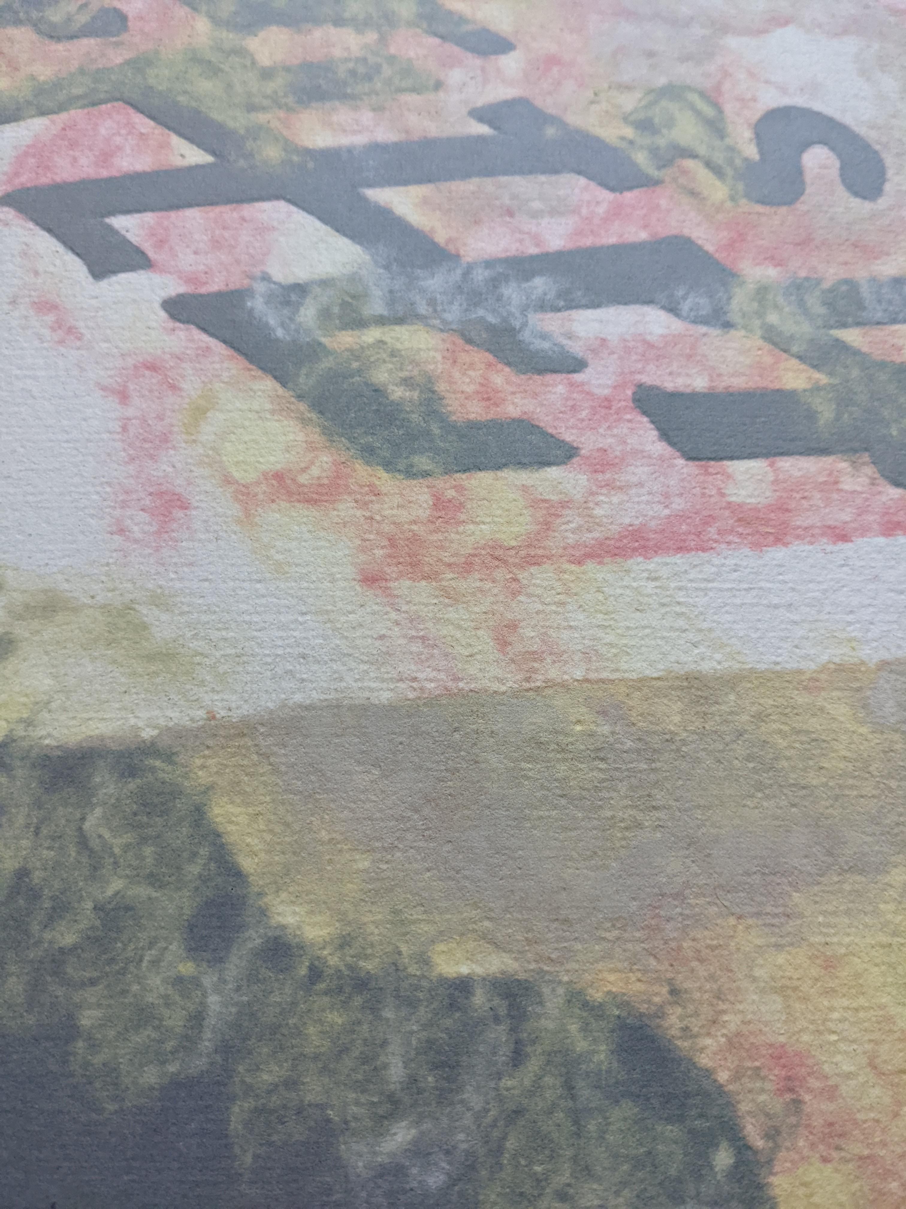 senza titolo ( Paper Piece I ) - Print di Richard Hunt