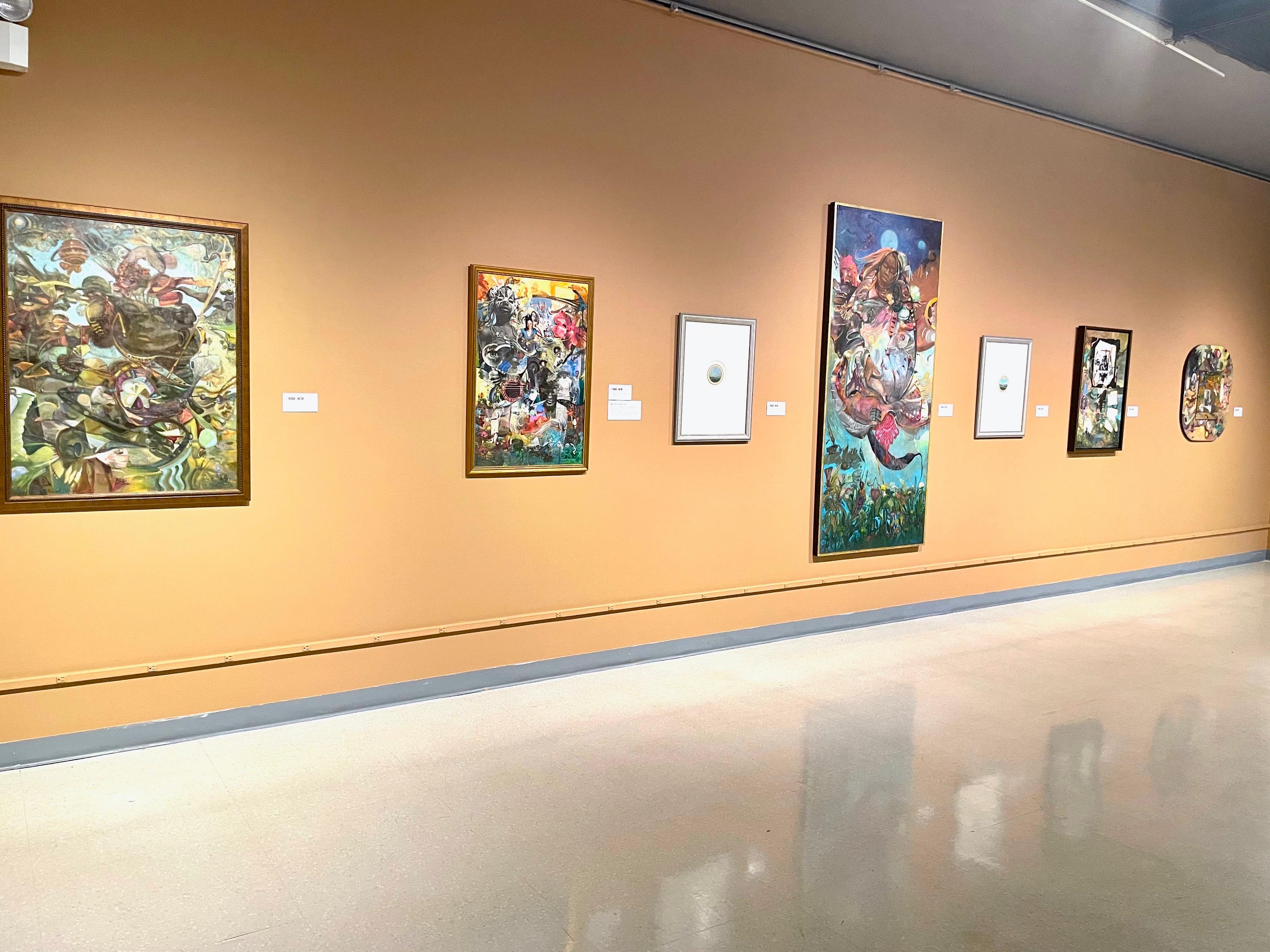 I soliti sospetti: quadro incorniciato di un artista nero afroamericano in vendita 2