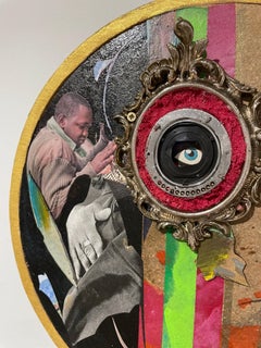 Biography of a Drive-By: wall sculpture by Black African-American artist