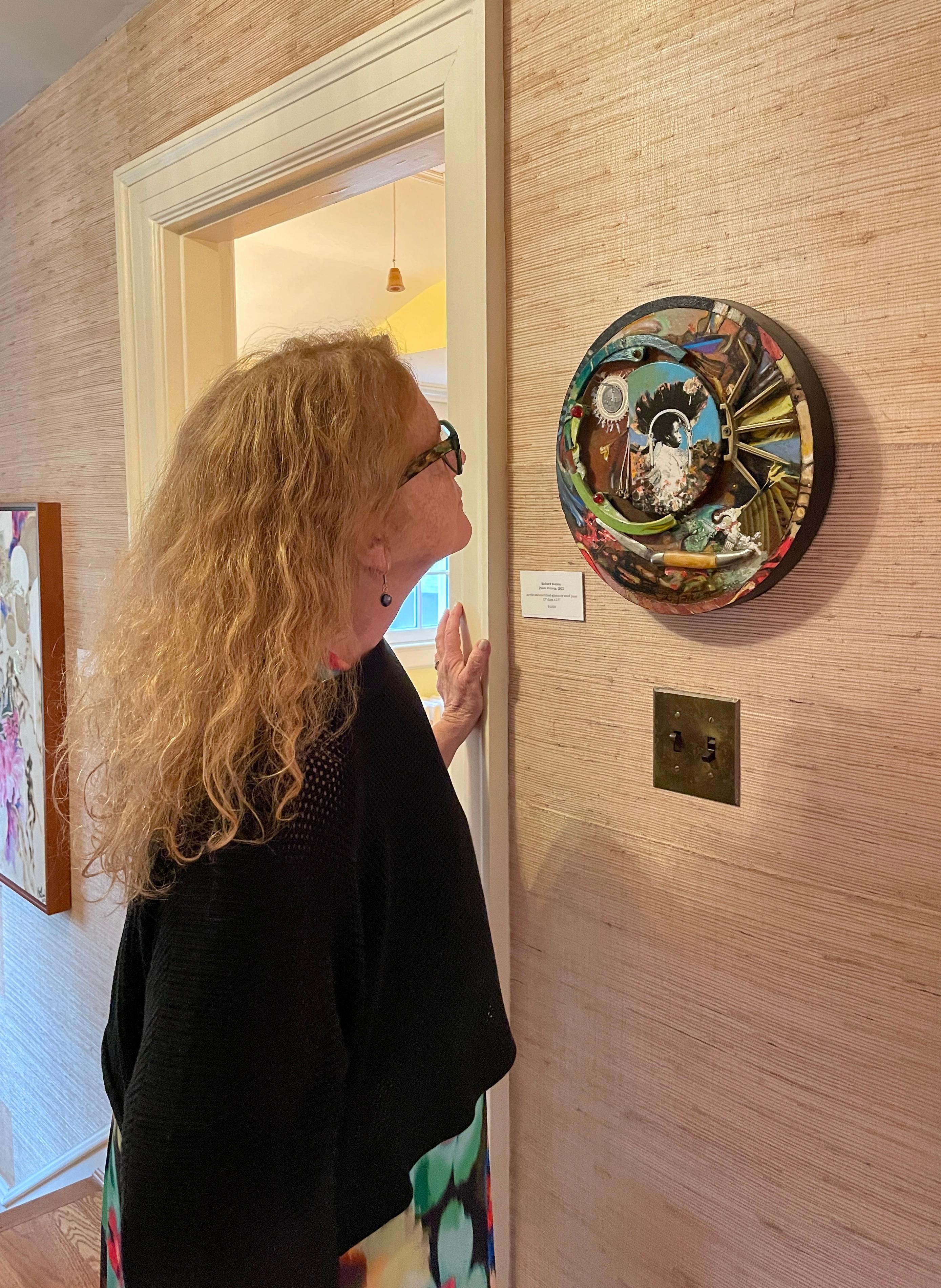 Sculpture murale / peinture d'un artiste noir afro-américain avec Objects for Objects en vente 3