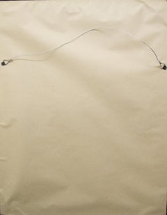 Das Original-Aquarellporträt von Richard Jerzy. Gerahmt und mattiert mit Signatur.