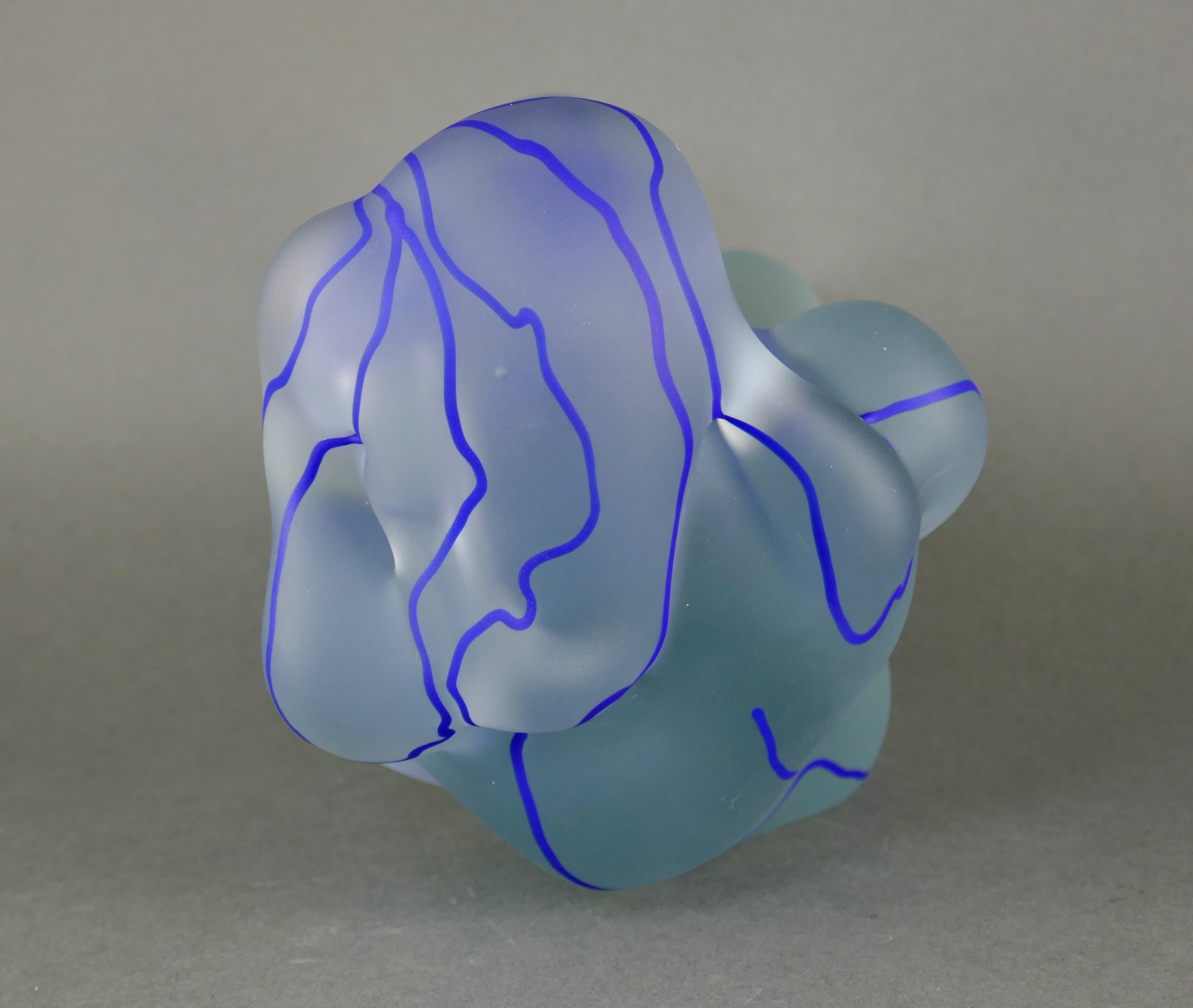 Richard Jolley Female Nude Reclining Art Glass Sculpture For Sale 4