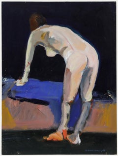 Richard J.S. Young - 1998 Oil, Hilary Standing