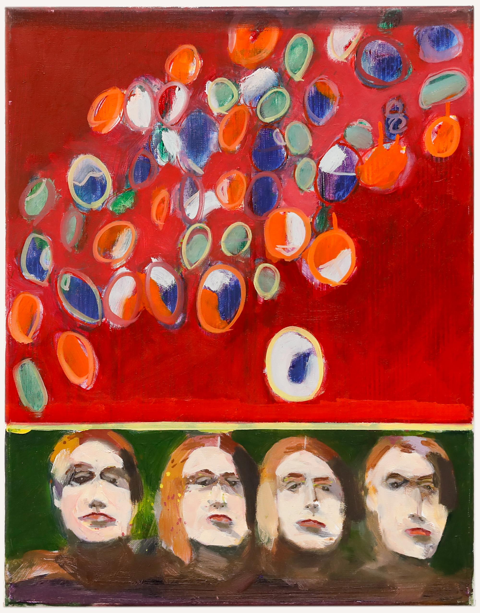 Richard J.S. Young Portrait Painting – Richard J. S. Young - 2018 Öl, Inside These Minds