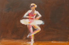 Richard J.S. Young - 2019 Oil, Ballet Girl