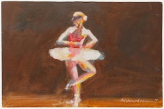 Richard J.S. Young - 2019 Oil, Ballet Girl