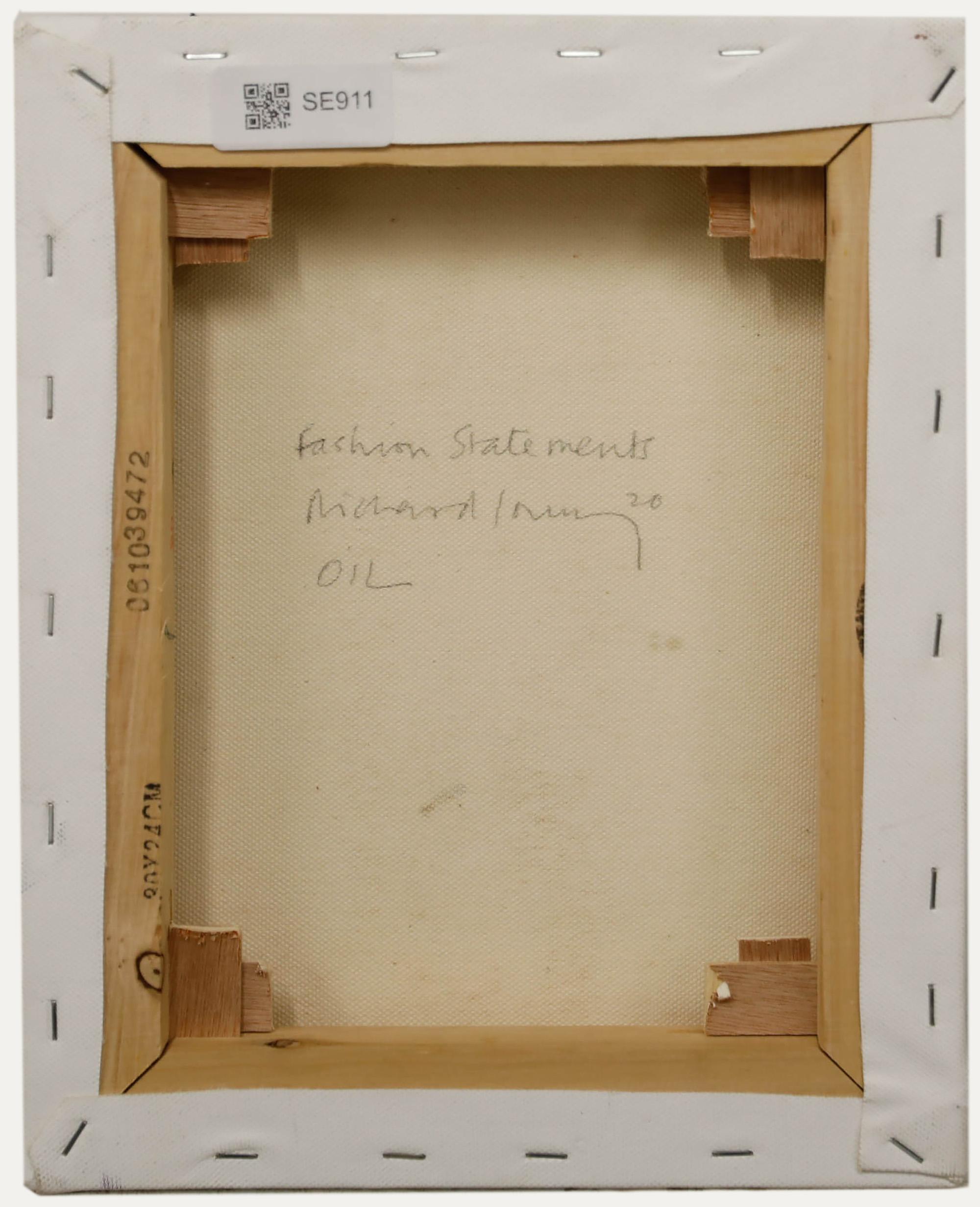 A. Richard J.S. Young - Olio contemporaneo, dichiarazioni di moda in vendita 2