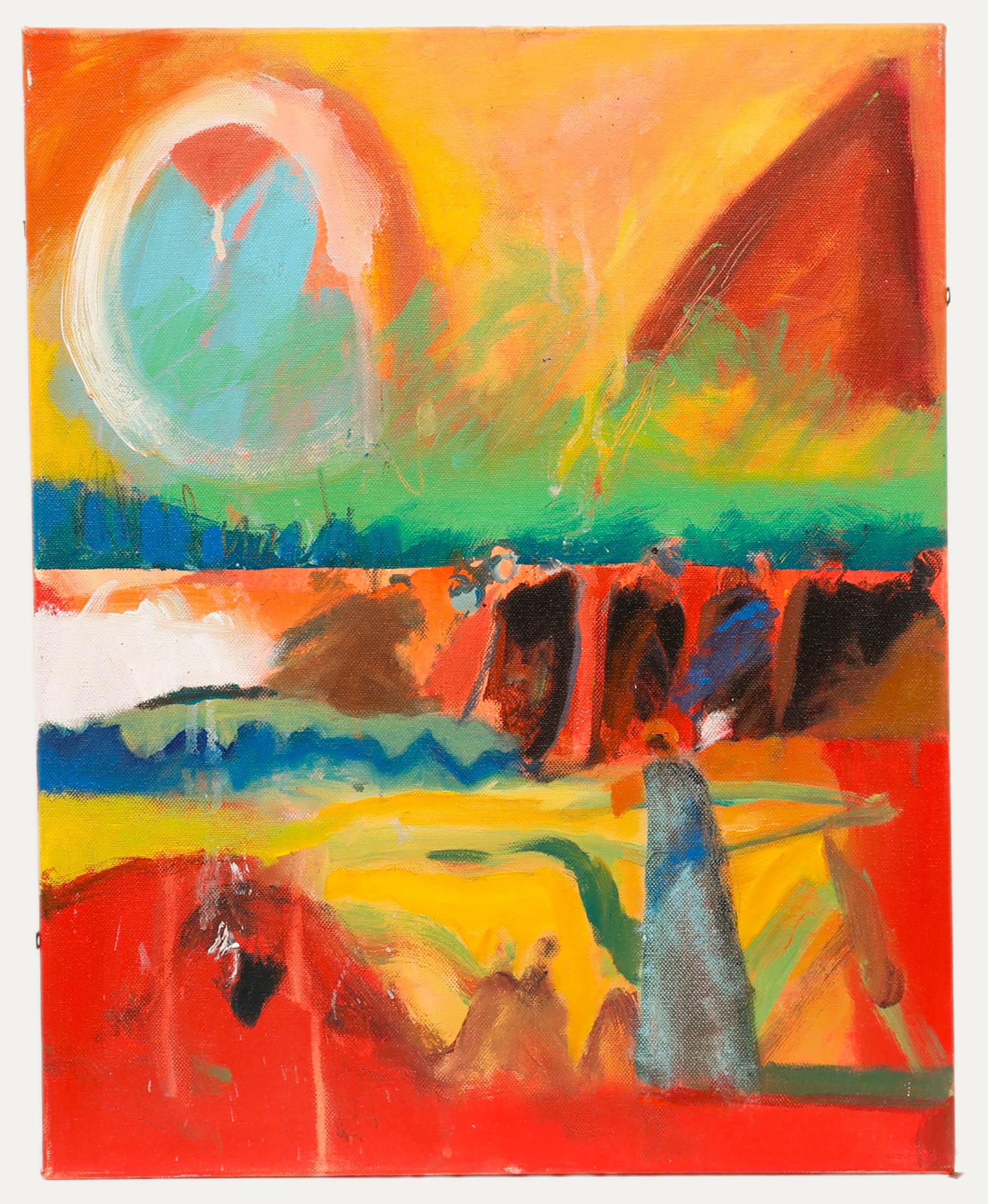 A. Richard J.S. Young - L'olio contemporaneo, il fuoco della fiamma spirituale in vendita 1