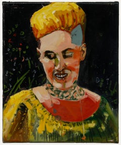 Richard J.S. Young - Contemporary Oil, The Girl with the Red Hair