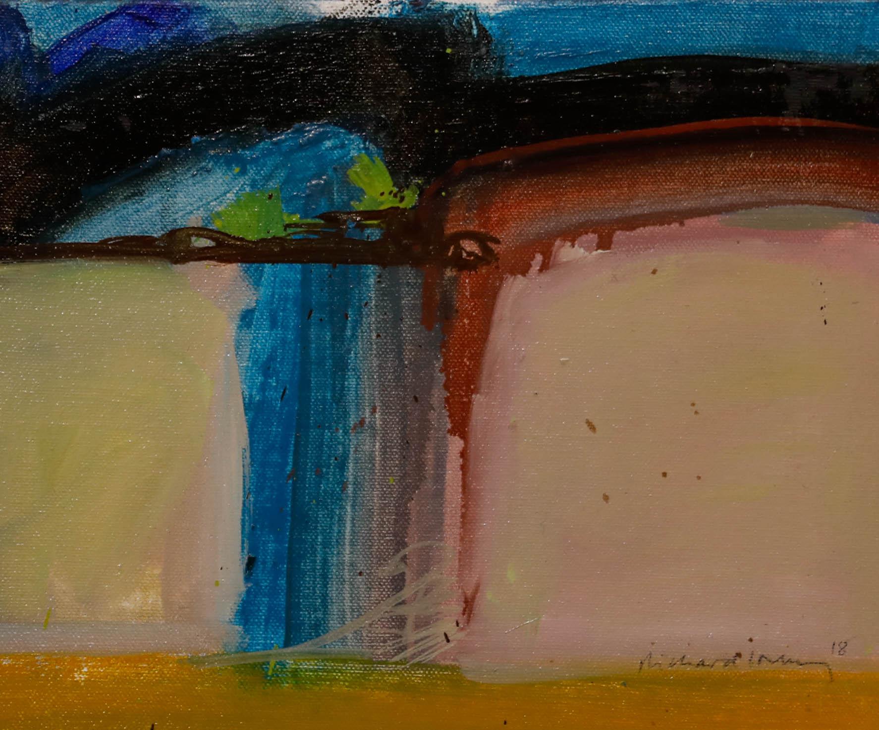 A. Richard J.S. Young - Olio contemporaneo, Townes Traffic in vendita 1