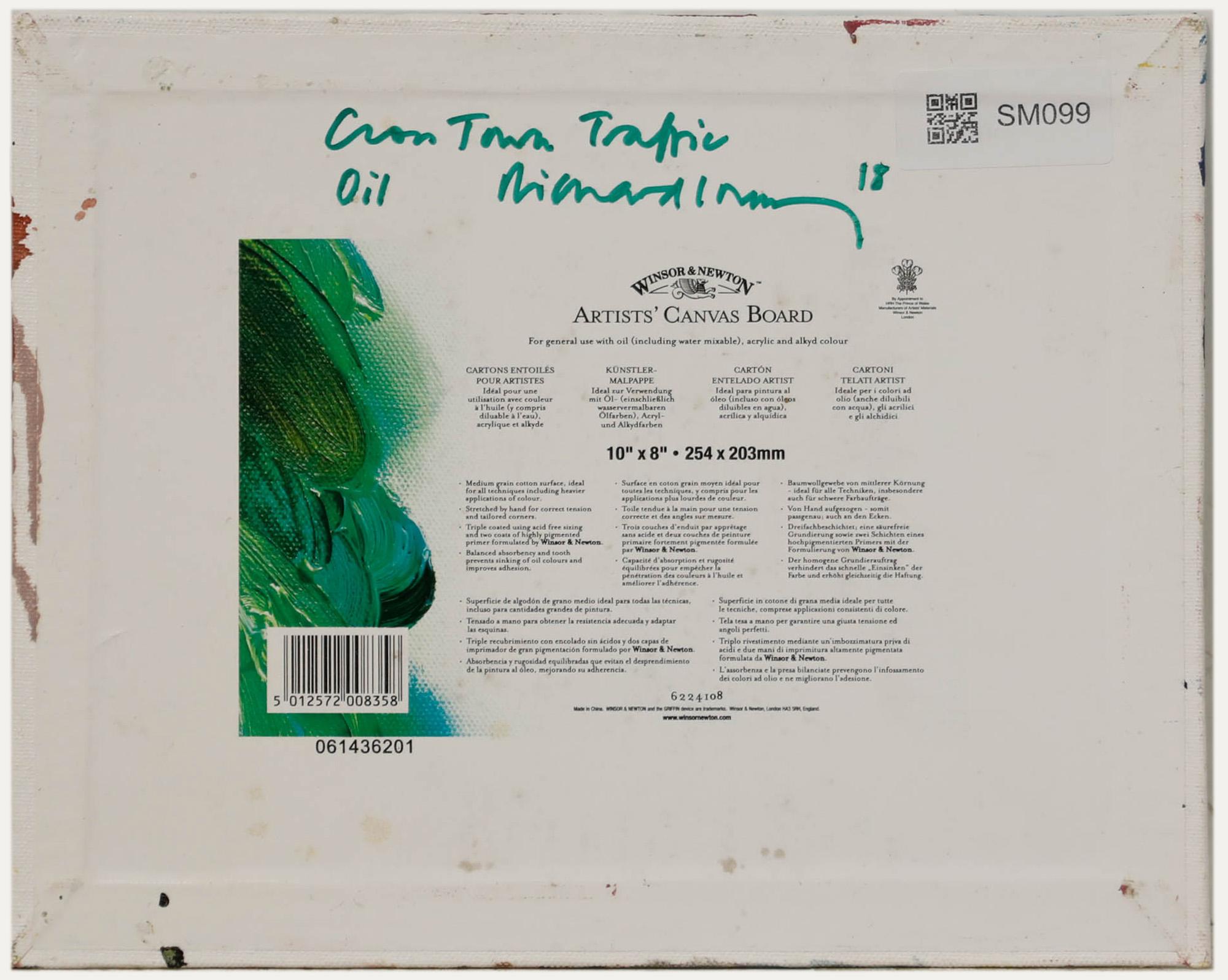 A. Richard J.S. Young - Olio contemporaneo, Townes Traffic in vendita 2