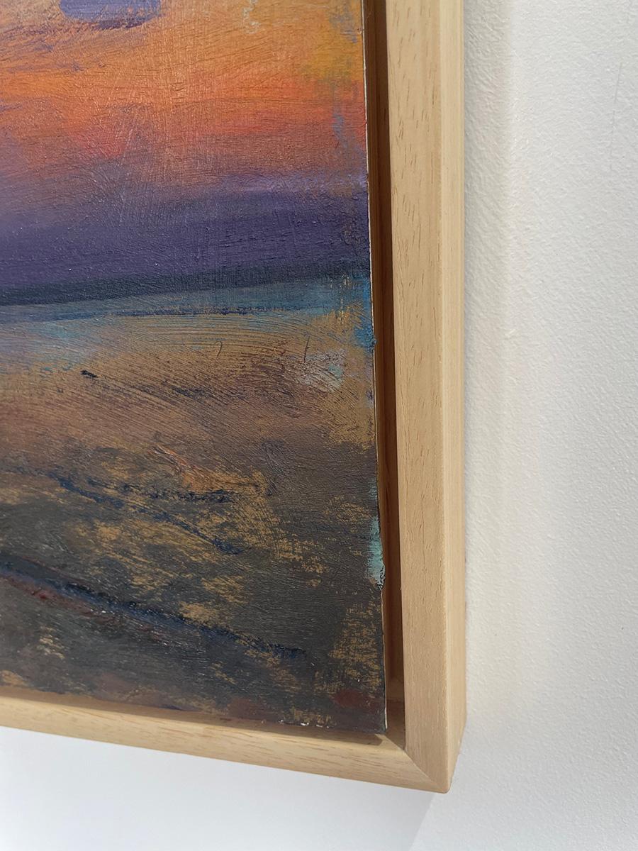 Between Thoughts.  Richard K Blades.  Painting of sea at dusk. Turner influence. For Sale 2