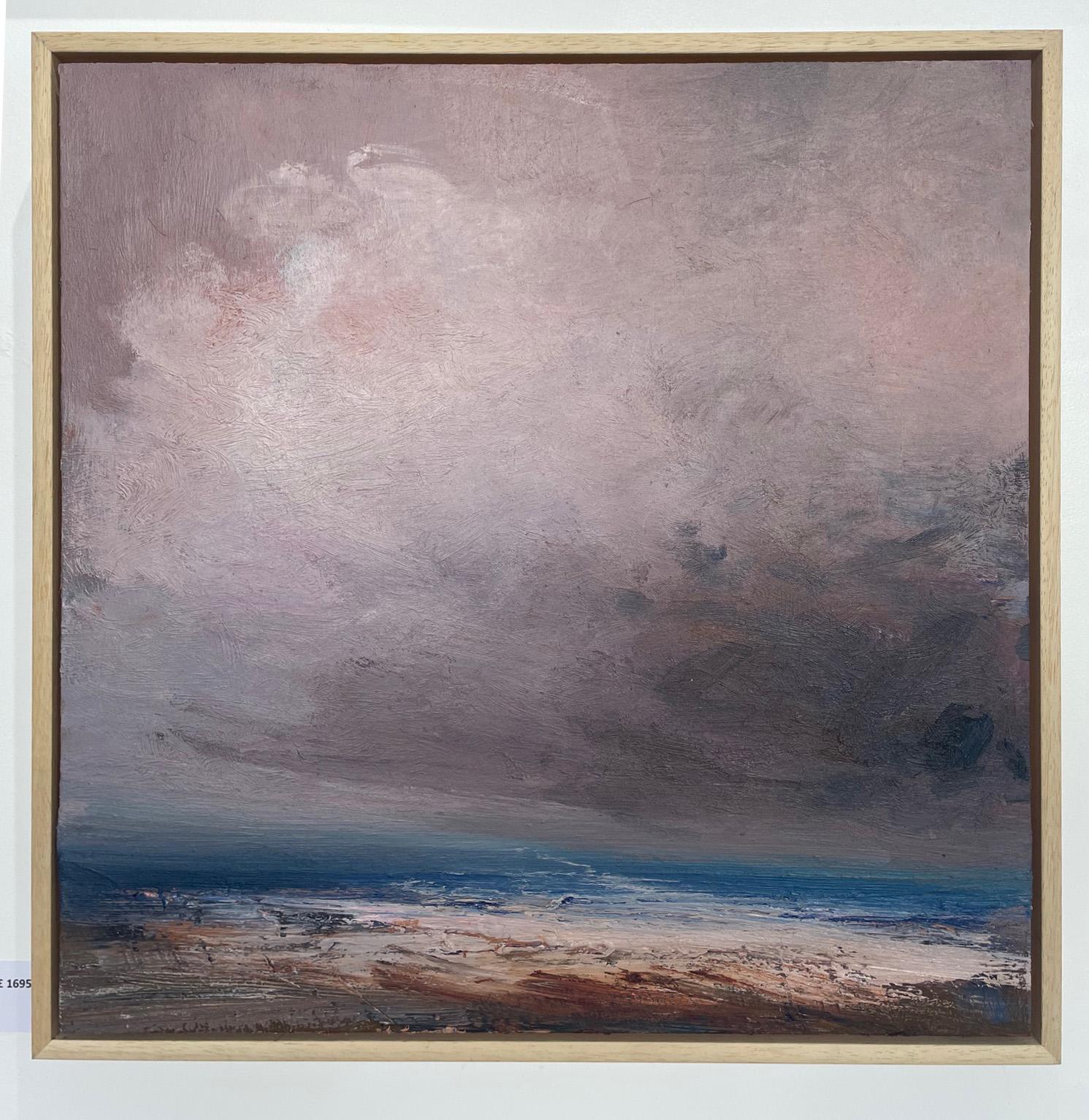 Zur Rückkehr.  Richard K. Blades.  Ölgemälde des Meeres in der Abenddämmerung mit Turner-Einfluss. (Expressionismus), Painting, von Richard K Blades