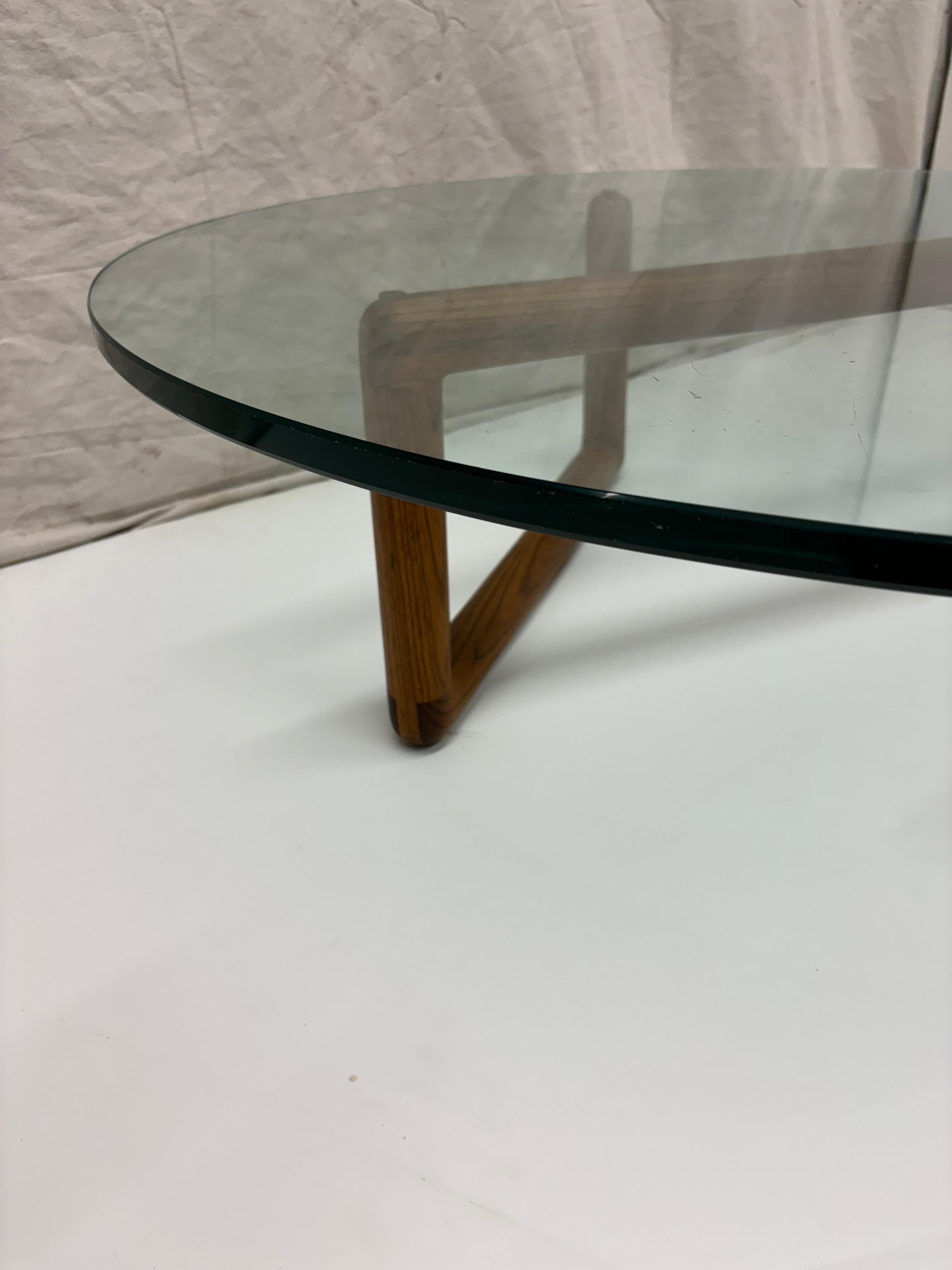 Richard Kagan Zebra Wood Coffee Table For Sale 1