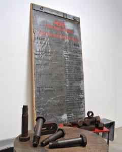 Richard Kamler Final Meal Requests Mixed Media Installation 9 Ft