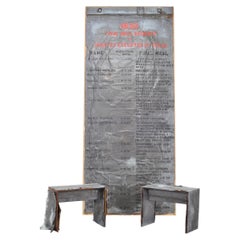 Richard Kamler Final Meal Requests Mixed Media Installation 9 Ft
