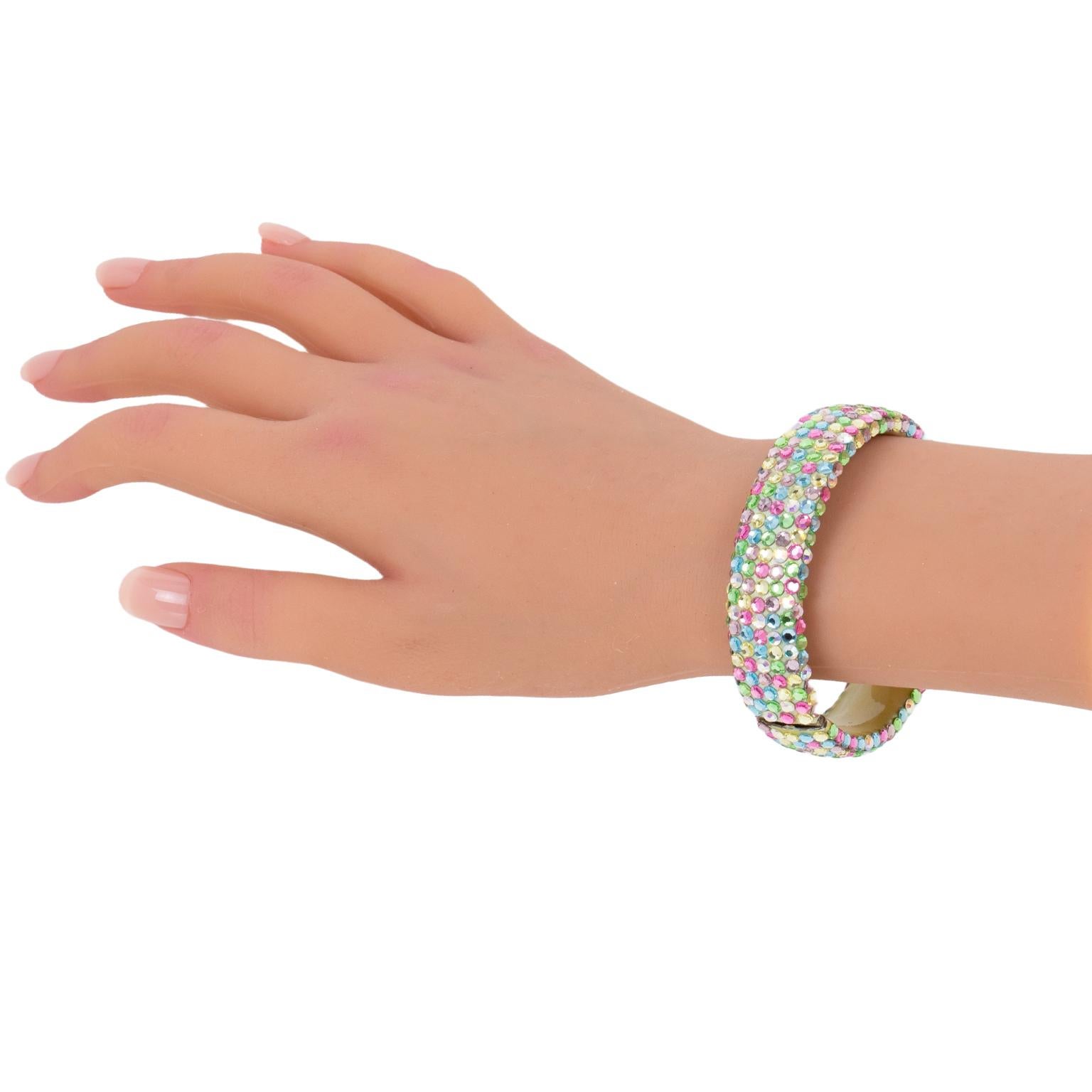 Richard Kerr Pulsera brazalete joya multicolor pastel en venta 4