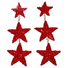 Richard Kerr Star Dangle Earrings