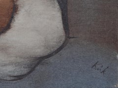 Surreal Portrait, Oil Painting by Richard Kirk