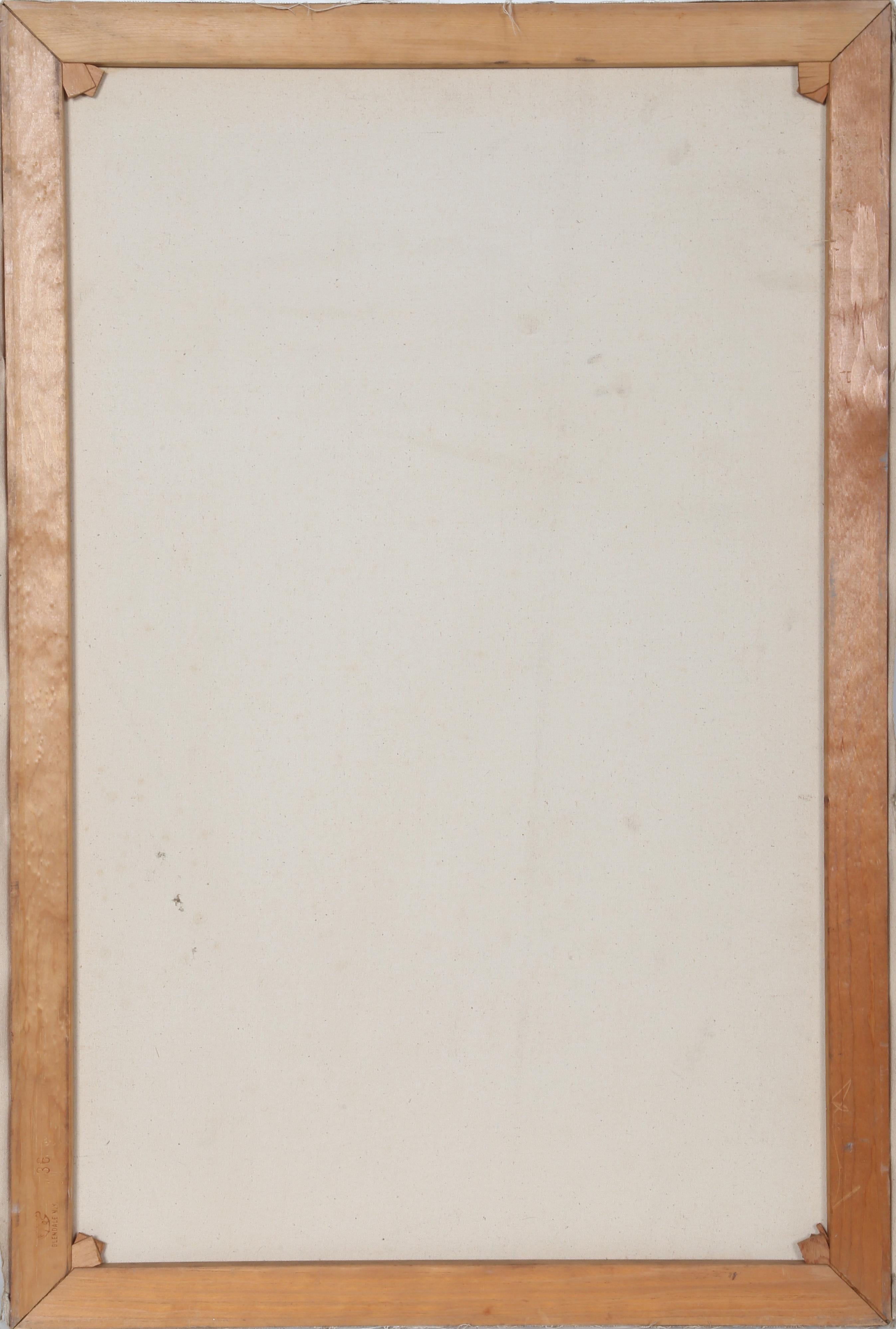 Retrato surrealista, pintura al óleo de Richard Kirk en venta 3