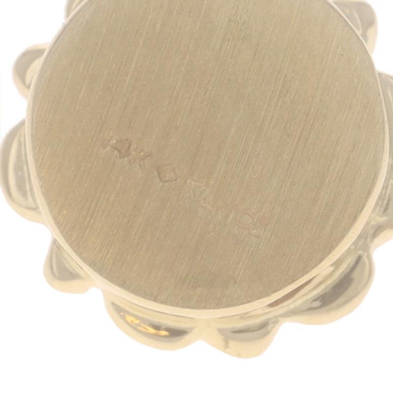 A. Klein Pink Diamond Slide Charm Yellow Gold 14k 1.42ctw Flower Pour femmes en vente