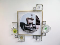 Richard Klein, Holiday Inn Beirut, 2017, Found and altered objects assemblage
