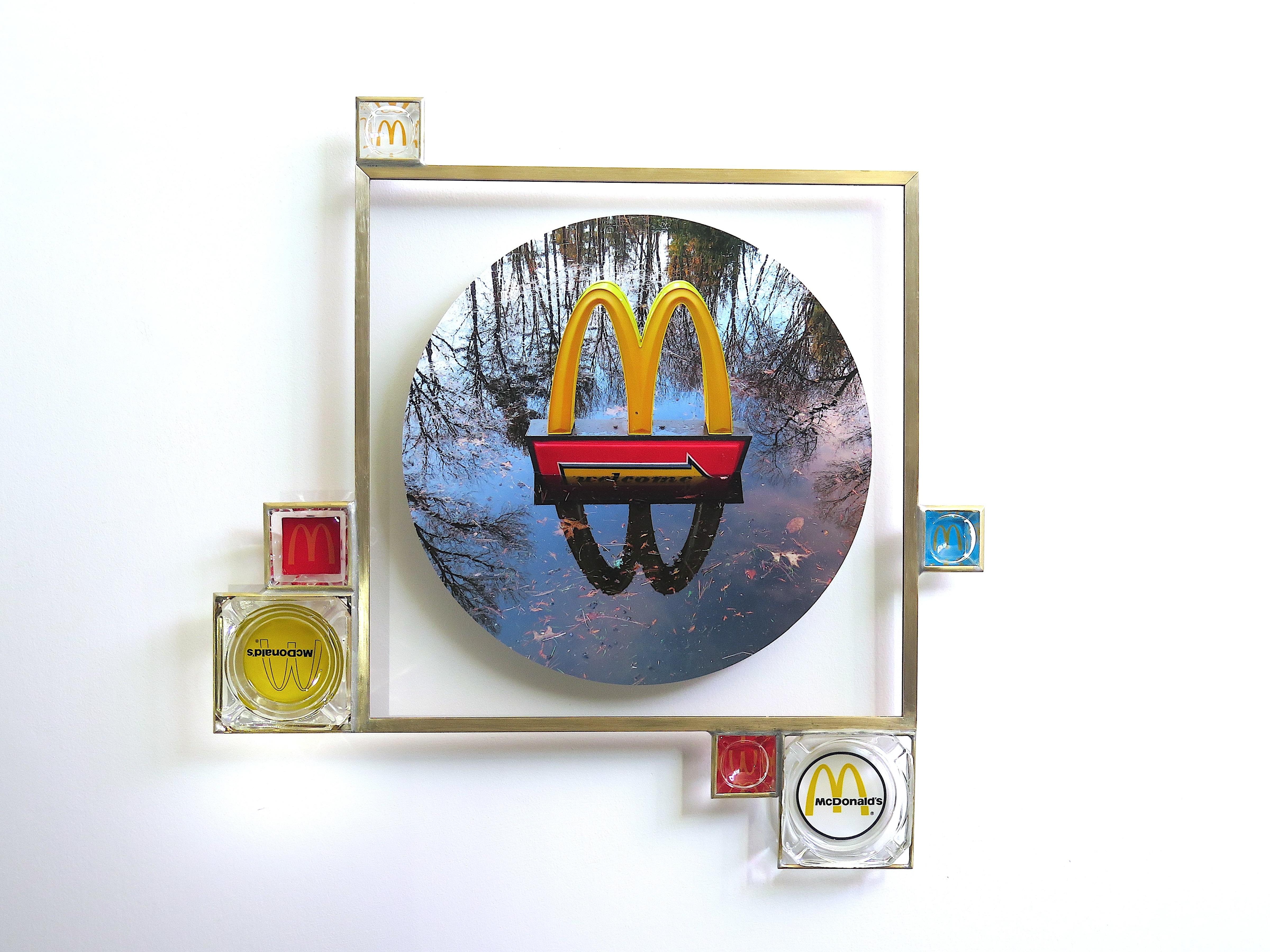 Richard Klein, McDonalds (El Nino), 2024, Found and altered objects assemblage