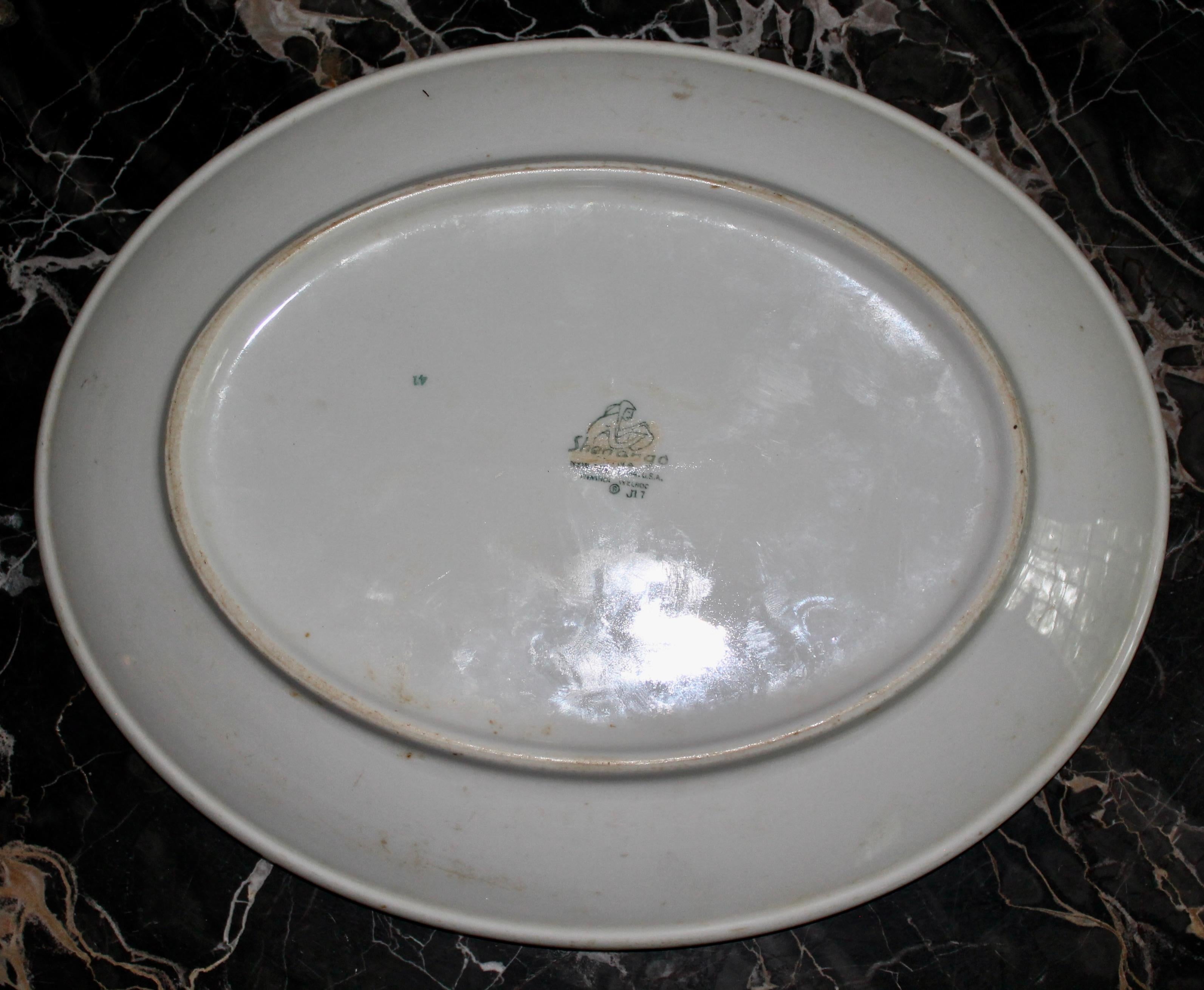 Richard Koppe 'Well of the Sea' 1946 Platter Moderno de mediados de siglo en venta