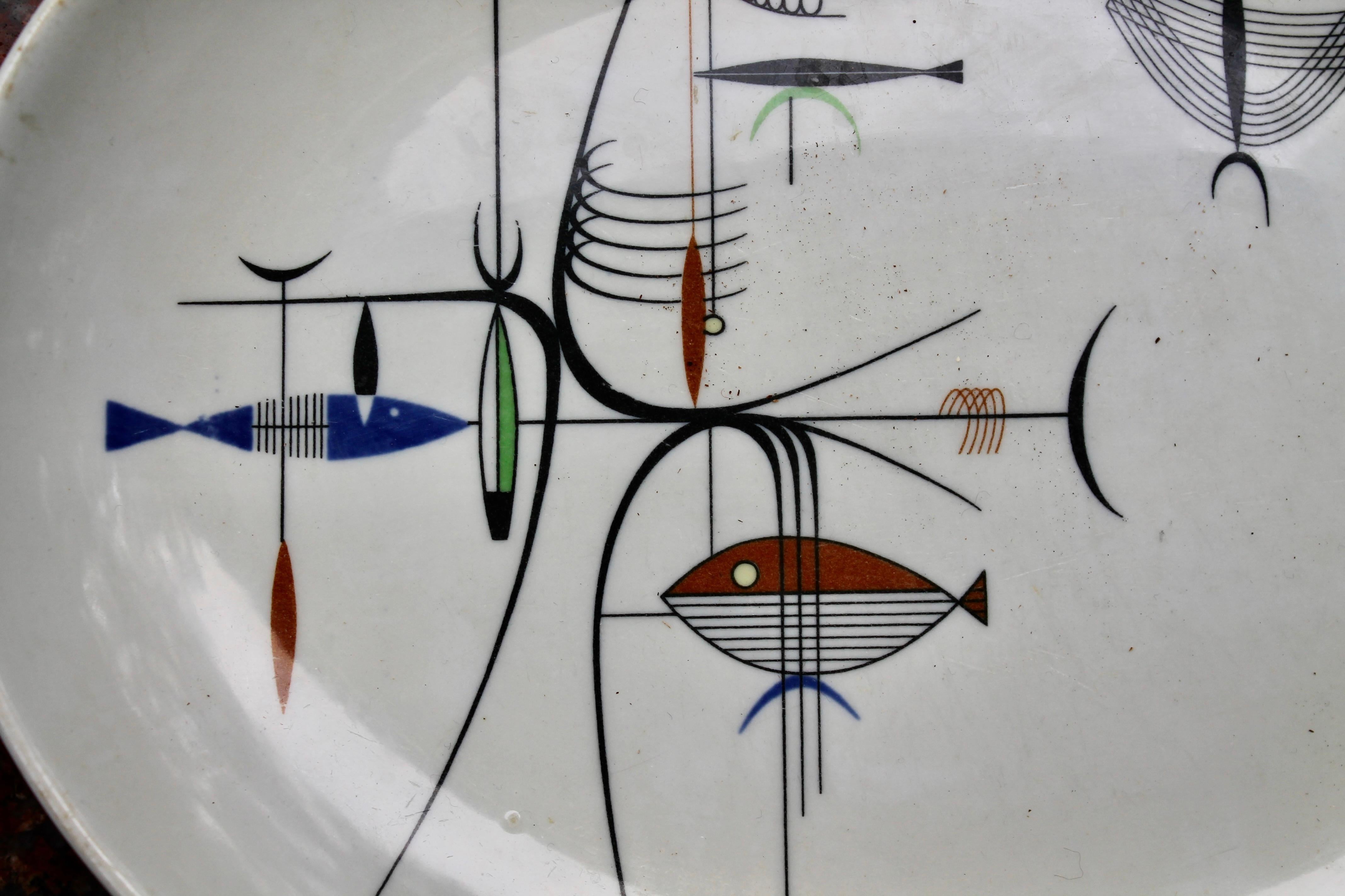Richard Koppe 'Well of the Sea' 1946 Platter Estadounidense en venta