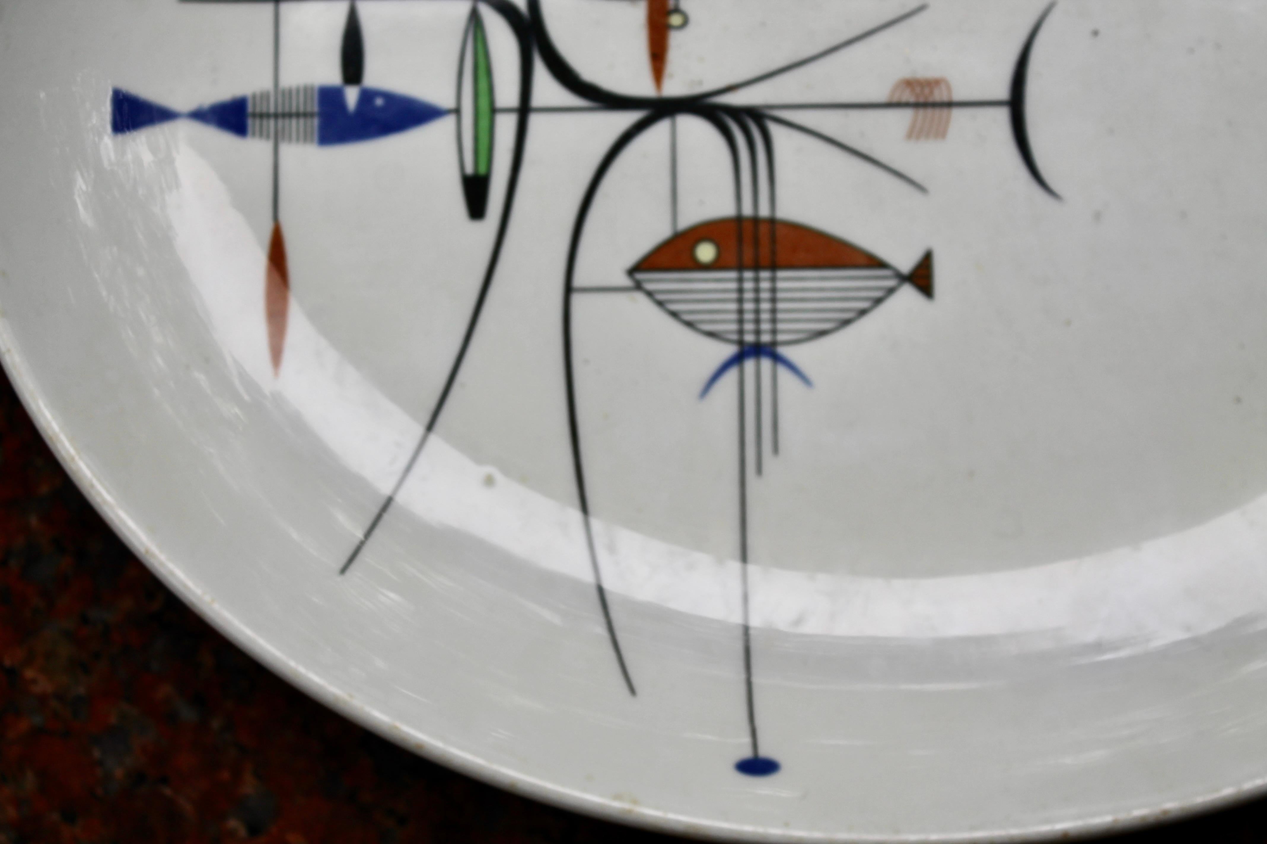 Richard Koppe 'Well of the Sea' 1946 Platter siglo XX en venta
