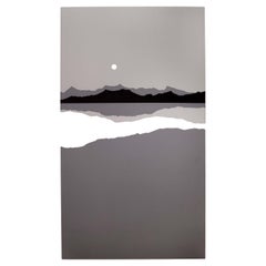 Richard Kozlow Keflavik Signed Modernist Serigraph 59/100 Unframed 1980s