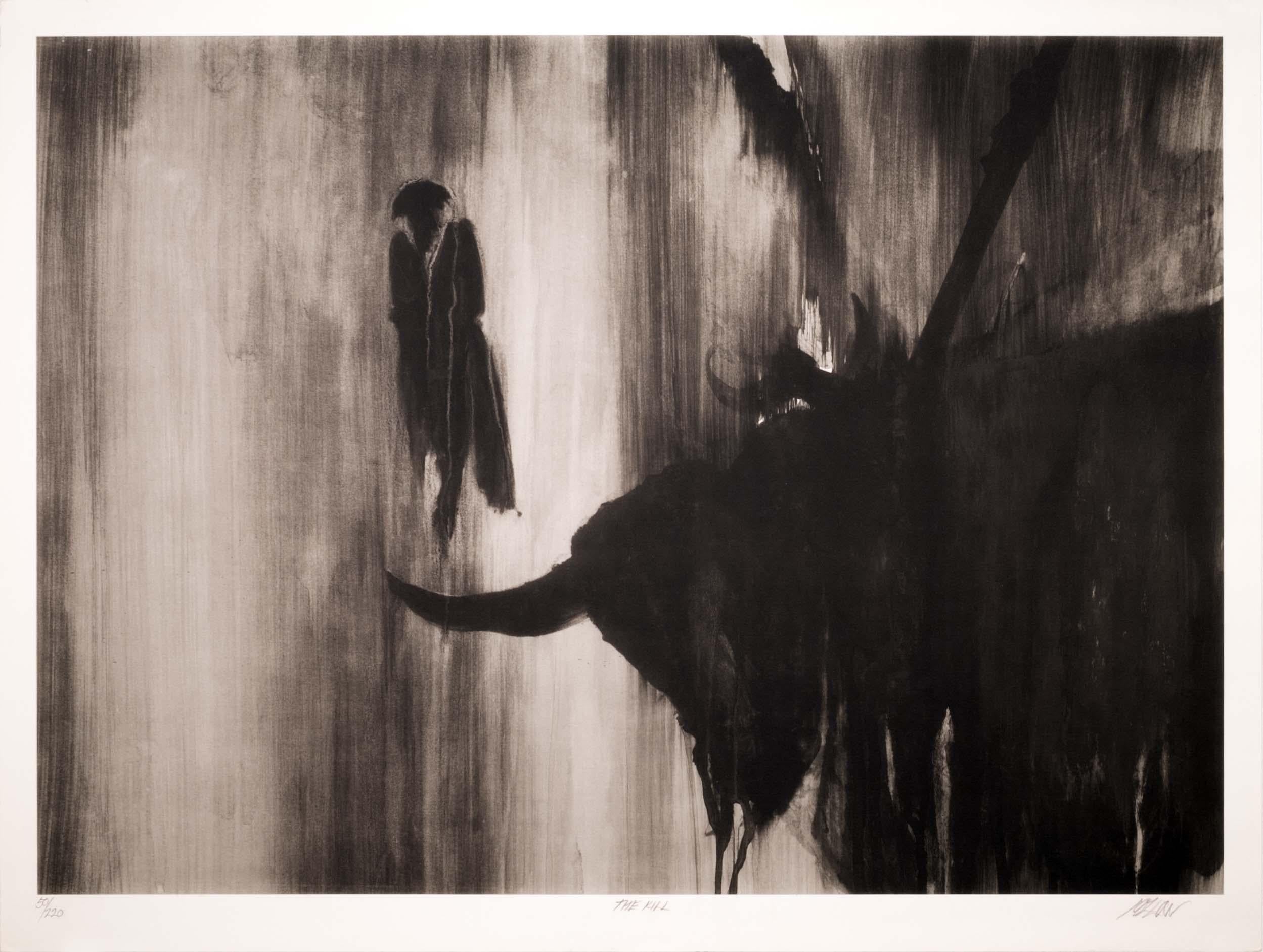 20th Century Richard Kozlow Plaza De Toros Portfolio with 4 Lithographs Signed For Sale