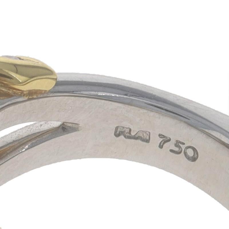 Richard Krementz Turmalin-Diamant-Saphir-Ring Platin Gold 18k Trill6.65ctw im Angebot 1