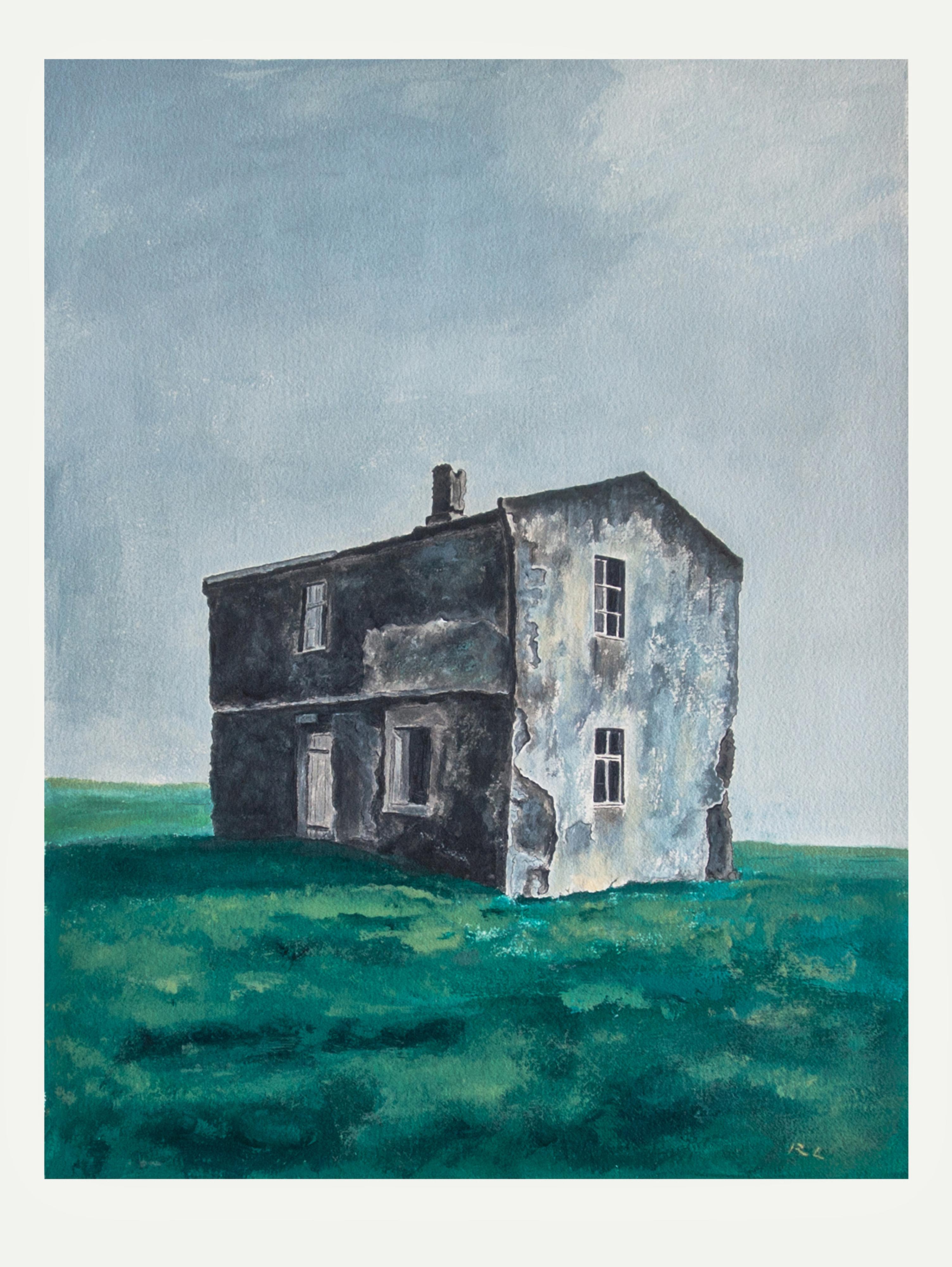 Abandoned House - Embedded Memories, Acrylic Painting, 2019