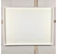 Summer, from The Four Seasons, 1966 - Minimalist White Screen Print