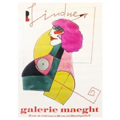 Retro Richard Lindner Galerie Maeght Poster