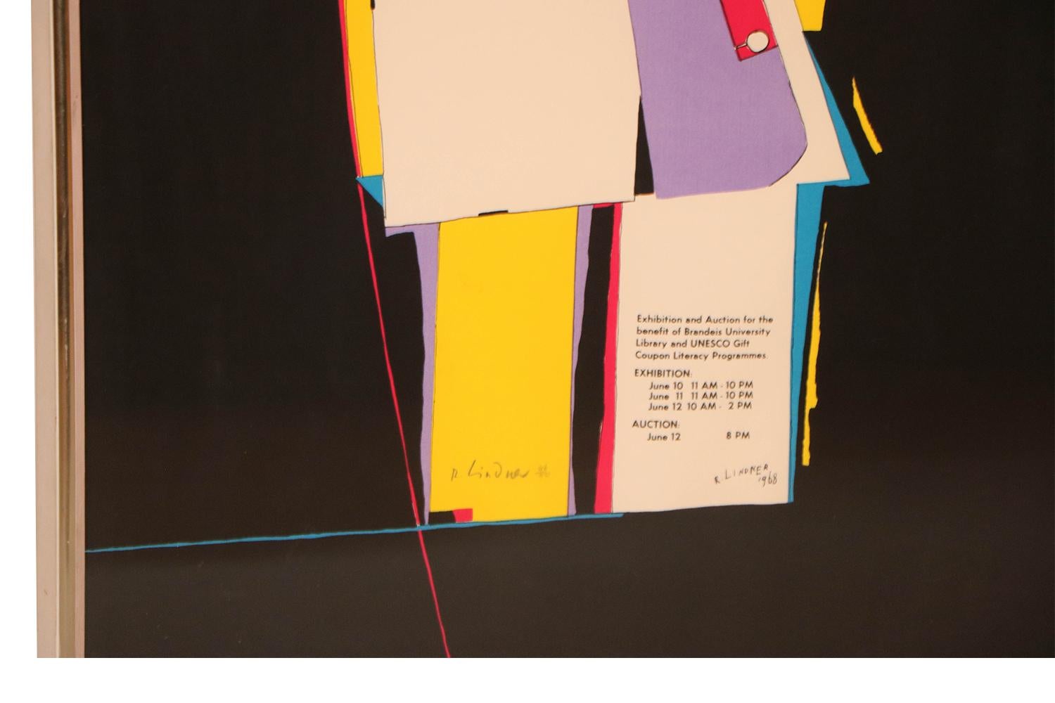 Allemand Richard Lindner Sérigraphie Pop Art Alliance in Art:: 1968 en vente