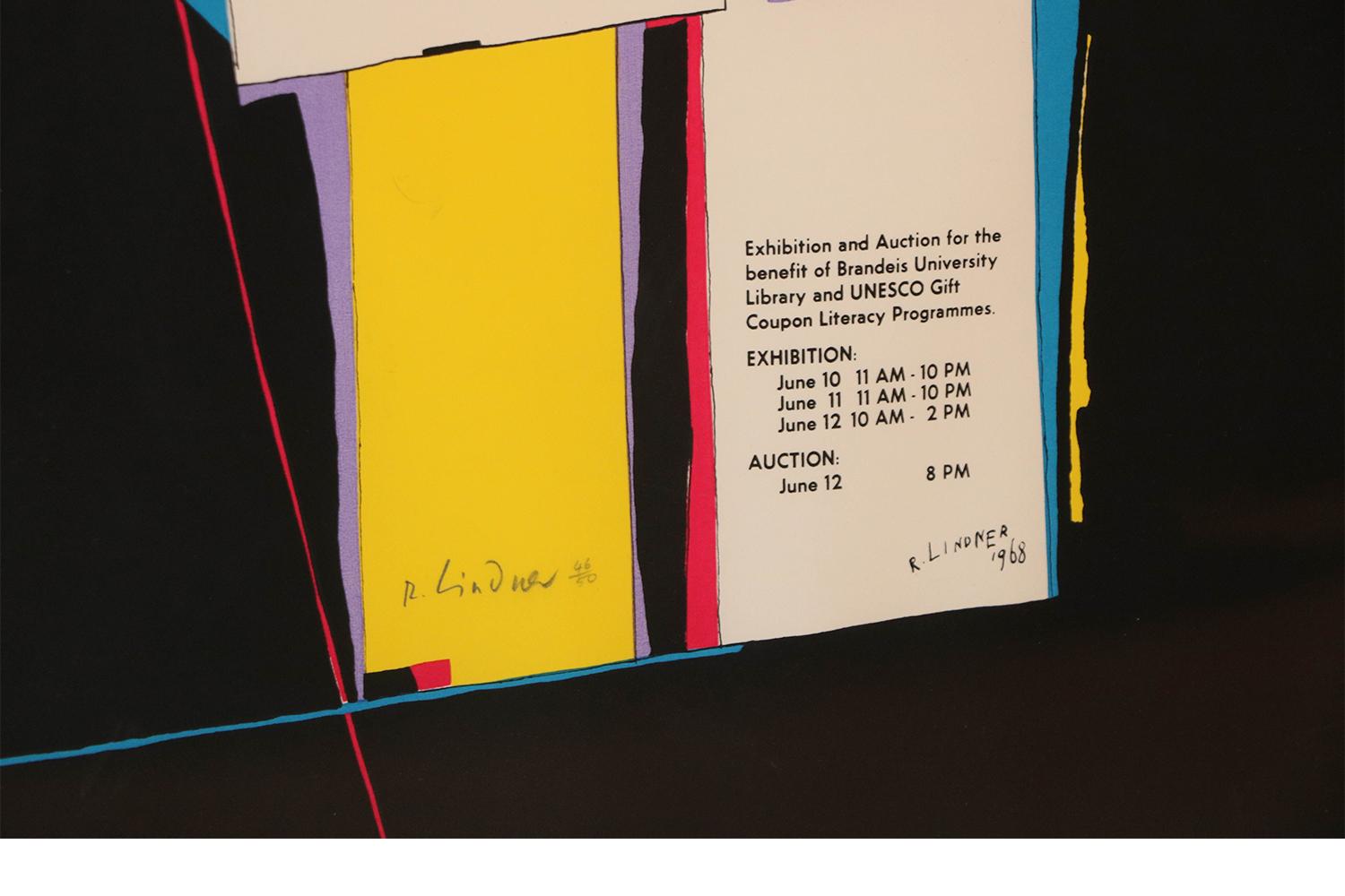 Bois Richard Lindner Sérigraphie Pop Art Alliance in Art:: 1968 en vente