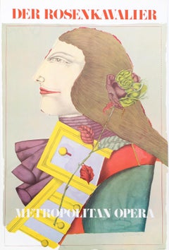 Der Rosenkavalier (Metropolitan Opera), Pop Art Poster by Richard Lindner