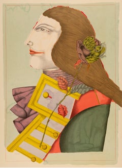 Der Rosenkavalier, Pop-Art-Lithographie von Richard Lindner