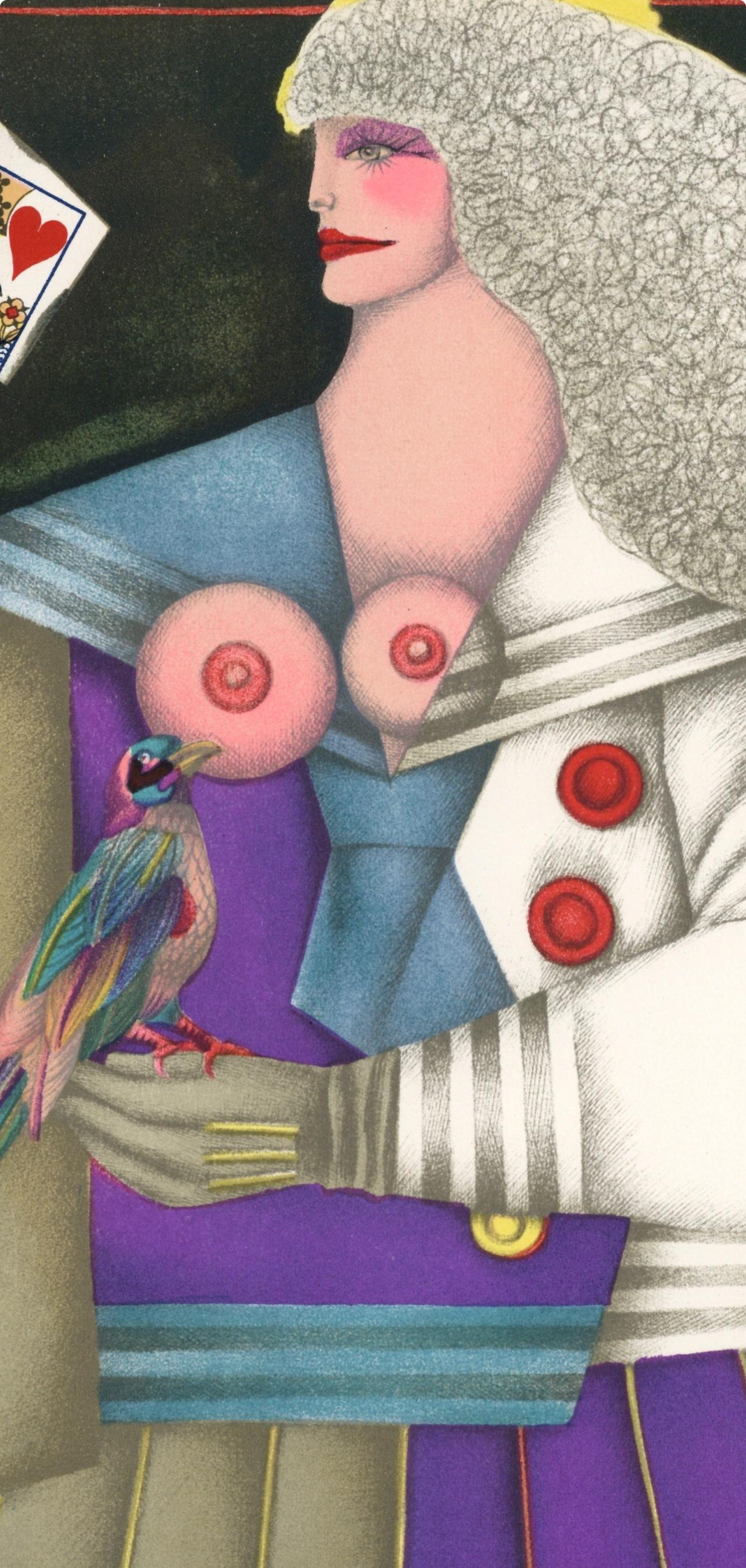 Lindner, Composition, XXe Siècle (after) - Print by Richard Lindner