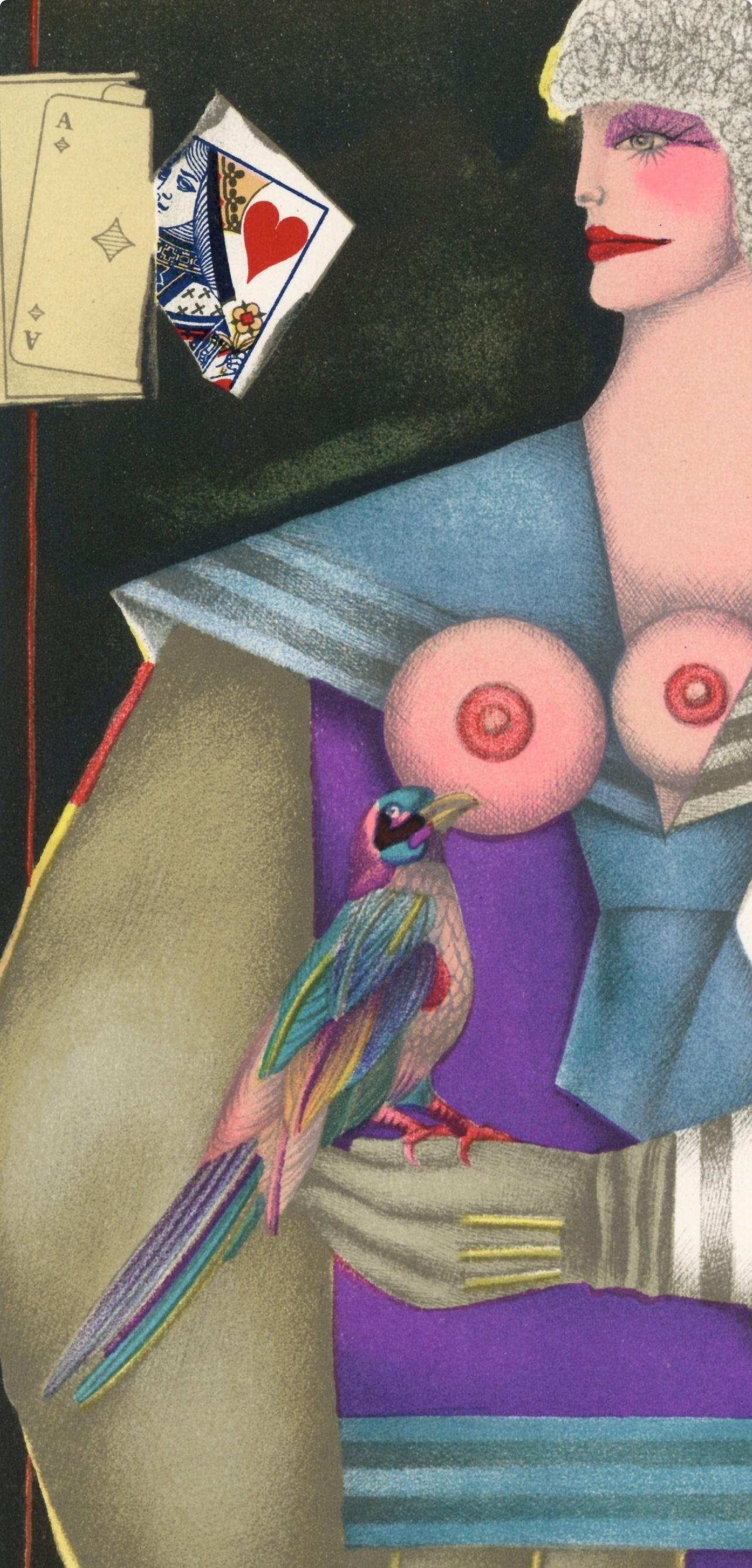 Lindner, Composition, XXe Siècle (after) - Modern Print by Richard Lindner