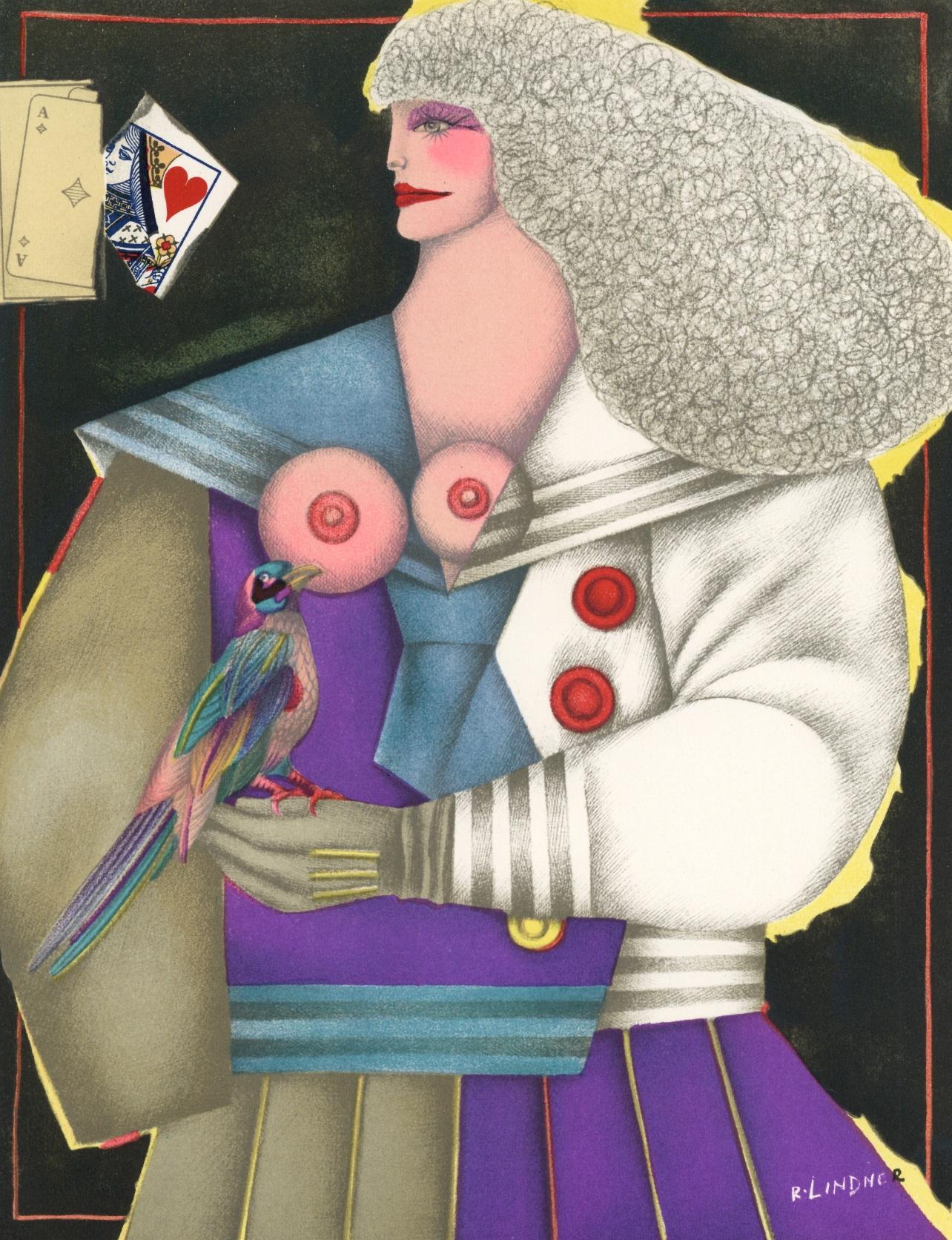 Richard Lindner Figurative Print - Lindner, Composition, XXe Siècle (after)