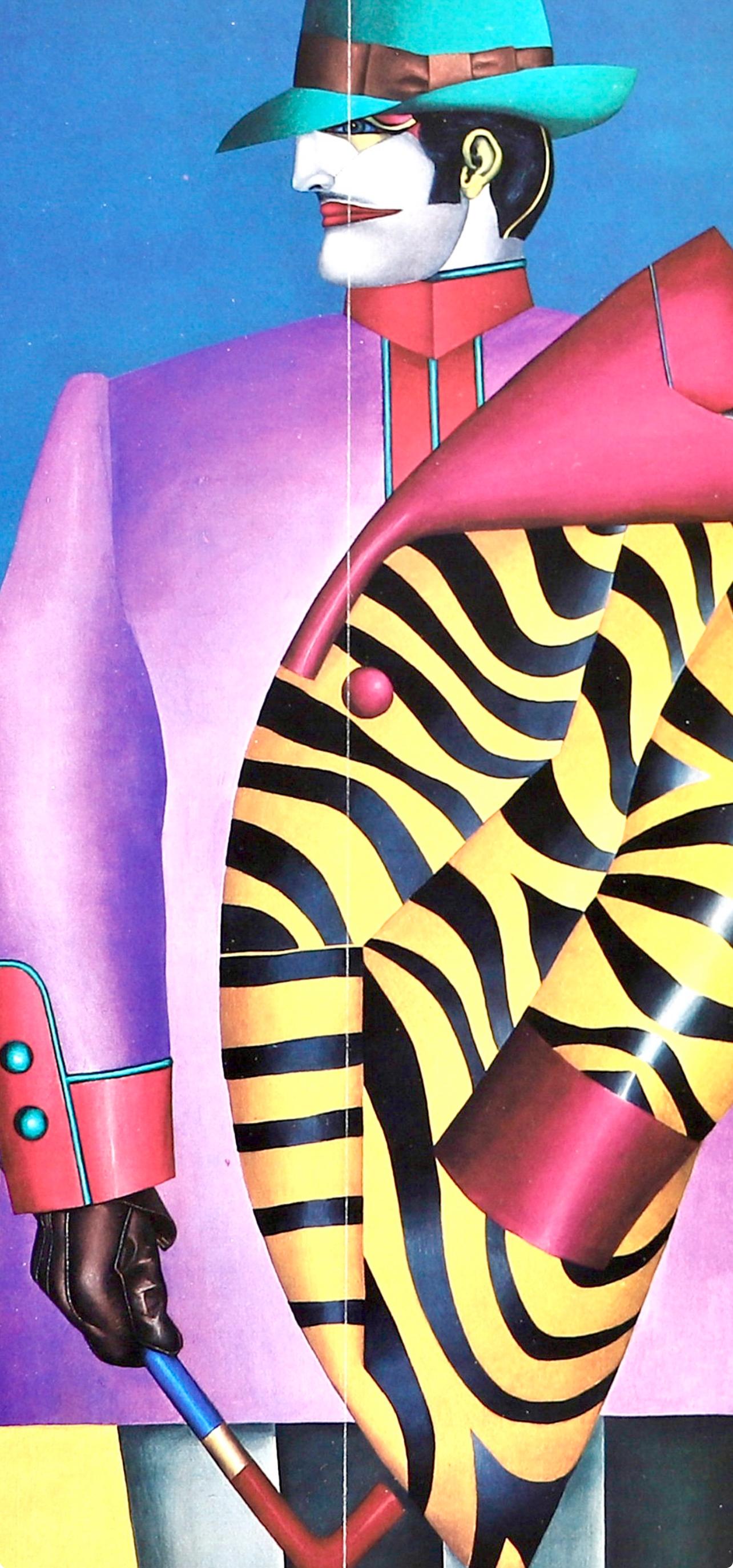 Lindner, Rear Window, Société internationale d'art XXe siècle (after) - Modern Print by Richard Lindner