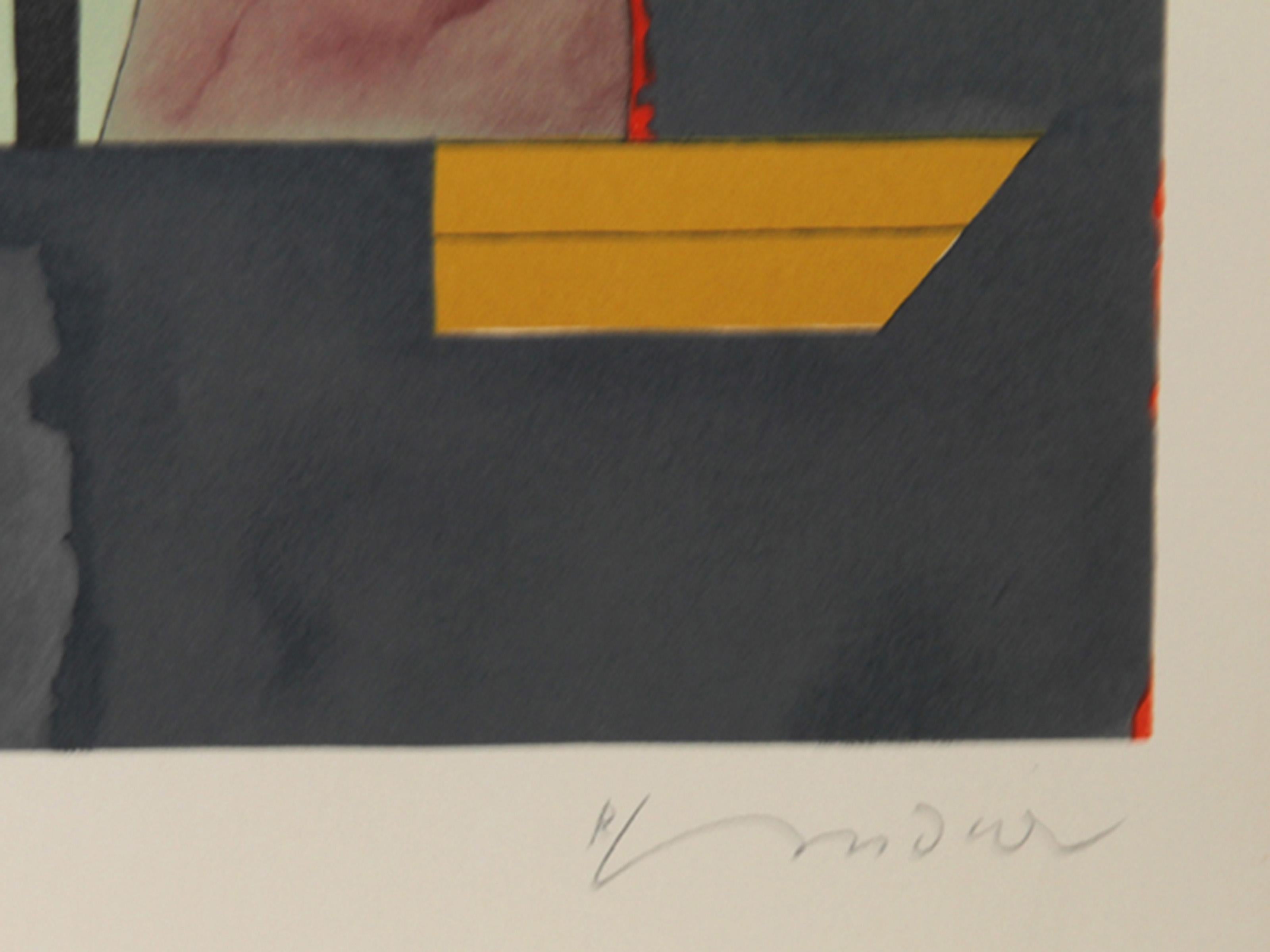 Porträt Nr. 2, Pop-Art-Lithographie von Richard Lindner im Angebot 1